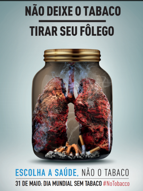 31 de maio, Dia Mundial Sem Tabaco